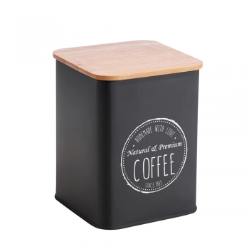 Βάζο Καφέ Μεταλλικό Μαύρο 10x10x13,5εκ. Oriana Ferrelli CLG500310CBK