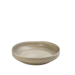 Πιάτο Βαθύ Stoneware Μπεζ ESPIEL Noah Nordic 17,3x17,3x4,7εκ. TAP102K6