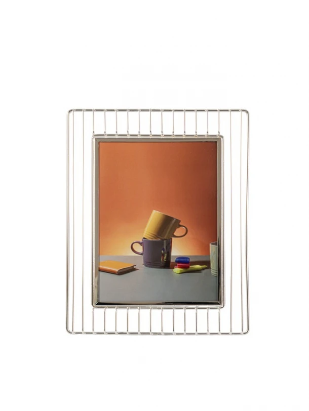 Κορνίζα Μεταλλική Ασημί 15x20εκ. Zen Collection 26.24.53012