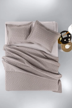 Κουβέρτα Polycotton King 245x260εκ. Oasis Wenge Guy Laroche