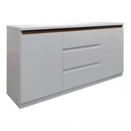 Μπουφές Chiemo pakoworld σε φυσική απόχρωση 160x40x93.6εκ