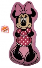 Διακοσμητικό Μαξιλάρι 3D Velboa 30εκ. Disney Home Minnie 78 Pink DimCol
