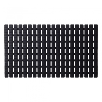 Ταπέτο Αντιολισθητικό Μπανιέρας PP&TPE 39x69εκ. Nora Black Sealskin 800650