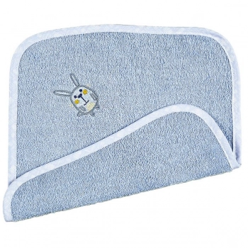 Λαβέτα Βαμβακερή 30x30εκ. Elephant Σιέλ 16122