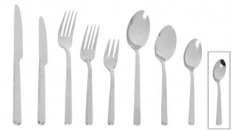 Κουταλάκι Espresso Ανοξείδωτο 18/0 Fortune ESPIEL 10,2εκ.-2,5mm CUS309K12