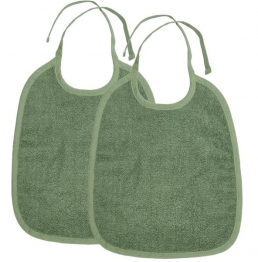 Σαλιάρες Σετ 2τμχ Βαμβακερές Forest Green Meyco MEY-611232