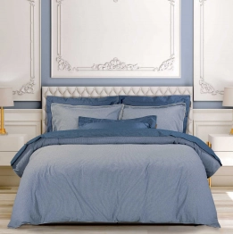 Σετ Σεντόνια Βαμβακερά King 250x270εκ. Essential 2294 Blue Greenwich Polo Club