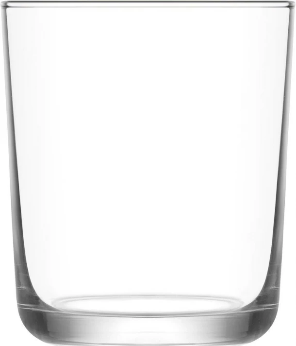 Ποτήρι Ουίσκι Σετ 6τμχ Γυάλινο Διάφανο Assos LAV 360ml-Φ8,2x9,5εκ. LVAOS34636F