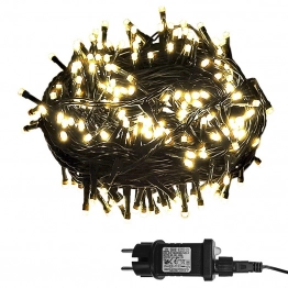 Λαμπάκια 240Led Θερμό Λευκό Φως Με Πρόγραμμα Xmas fest 93-2373