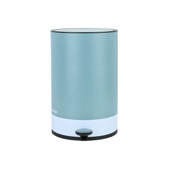 Καλάθι Απορριμάτων 6lt-20,5x31εκ. Μεταλλικό Soft Close Mosslight Estia Tone Lab 02-39875