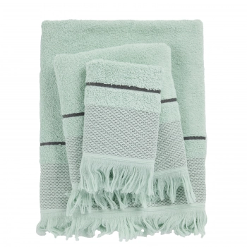 Σετ Πετσέτες 3τμχ Βαμβακερές Best 0839 Mint Das Home