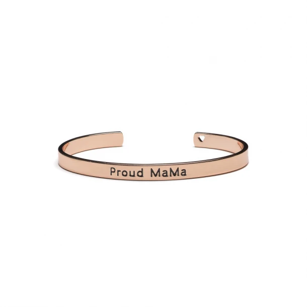 Βραχιόλι-Χειροπέδα Mama Rose Gold Proud Mama PM-421