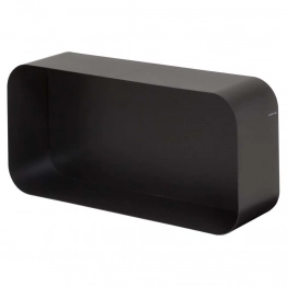 Ράφι Μπάνιου Μεταλλικό Μαύρο 50x12x24εκ. Brix Sealskin 362474419