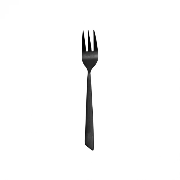 Πιρουνάκι Γλυκού Ανοξείδωτο 18/0 Edge Black Matt Estia 01-29166