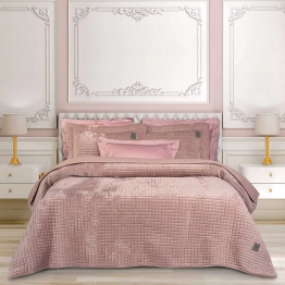 Κουβερλί Microfiber King 240x250εκ. Classic 4431 Nude Greenwich Polo Club