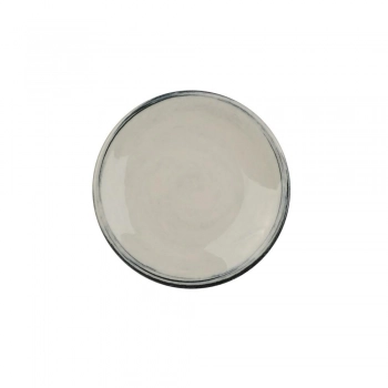 Πιάτο Βαθύ Πορσελάνης Ιβουάρ-Μπλε Frame Kutahya Φ21εκ. KX890670TCK21