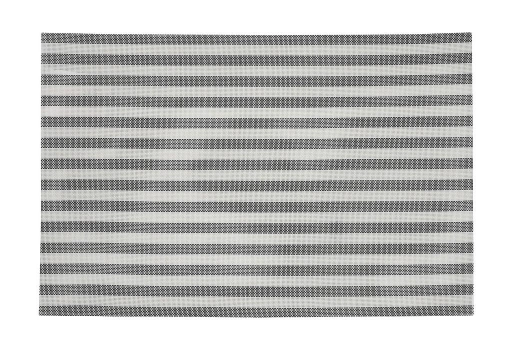 Σουπλά Pvc-Polyester Αδιάβροχο 45x30εκ. Ριγέ Γκρι ESPIEL PUL104K6