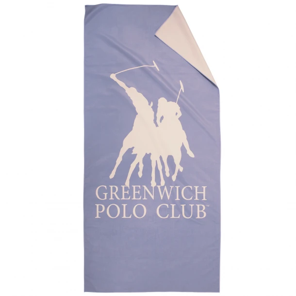 Πετσέτα Θαλάσσης Microfiber 80x170εκ. Essential 5215 Lilac-Nude Greenwich Polo Club