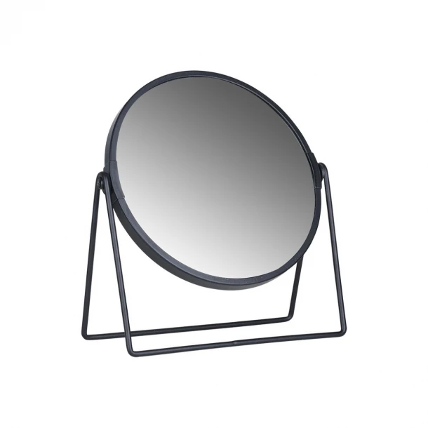 Καθρέπτης Επιτραπέζιος Με Μεταλλική Βάση Μαύρος 18,5x7,5x20,5εκ. Estia 02-34016