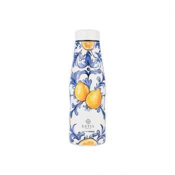 Θερμός-Μπουκάλι Ανοξείδωτο Flask Amalfi Coast Save The Aegean Estia 500ml-7x7x22,3εκ. 01-31602