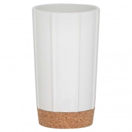 Ποτηροθήκη Πορσελάνης 7,1x12,5εκ. Cork White Sealskin 362510410