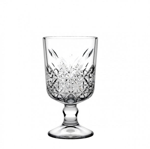 Ποτήρι Κρασιού Γυάλινο Διάφανο Timeless 230ml/8,75x15,1εκ. ESPIEL SP440376G4