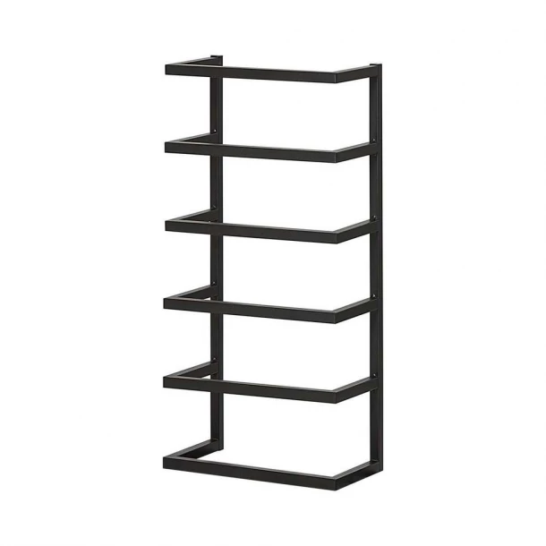 Κρεμάστρα Επιτοίχια 5 Θέσεων Μεταλλικό Μαύρο 24x12x48εκ. Carre Sealskin 396330746