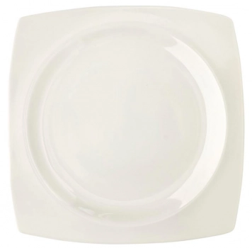 Πιάτο Ρηχό Φαγητού Πορσελάνης 27εκ. Off White CRYSPO TRIO 55.300.01