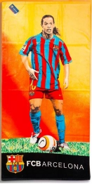 Πετσέτα Θαλάσσης Βελουτέ 75x150εκ. Barcelona Vintage 01 Dimcol