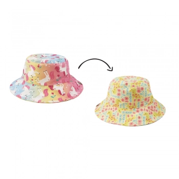 Καπέλο Διπλής Όψης UPF50 2-4Ετών Unicorn-Giraffe FlapJackKids FJKPH204M