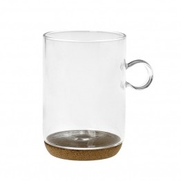 Κούπα Γυάλινη Με Βάση Φελλού 340ml Cork Glass CRYSPO TRIO 10.031.25