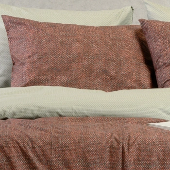 Ζεύγος Μαξιλαροθήκες Βαμβακερές 50x70εκ. Luca Bordeaux Ultra Line Melinen 20005510