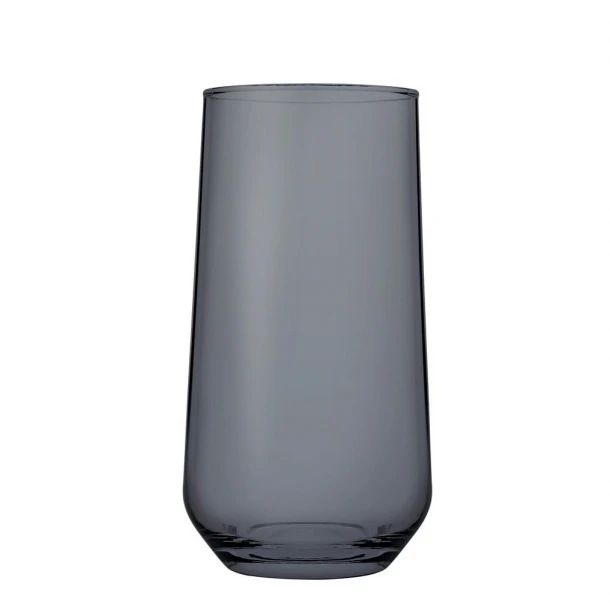 Ποτήρι Νερού Γυάλινο Smoke Allegra ESPIEL 470ml-7,8x14,8εκ. SP420015K6S