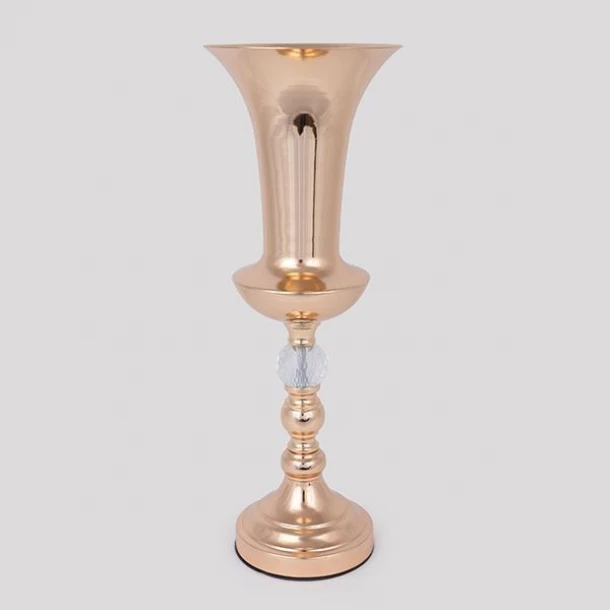 Βάζο Μεταλλικό Χρυσό 17x48εκ. ESTHETI 752-22057