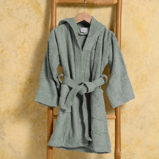 Μπουρνούζι Παιδικό Βαμβακερό 6-8 Ετών Aqua Bloom Kids Melinen 20003893