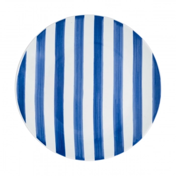 Πιάτο Ρηχό Φαγητού Πορσελάνης 27x3εκ. Ligne Blue Estia 07-38885