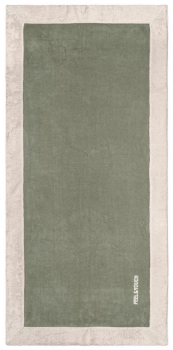 Πετσέτα Θαλάσσης Polycotton 80x170εκ. Caribbean Khaki Feel and Touch