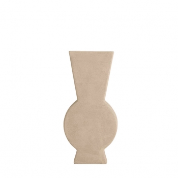 Βάζο Κεραμικό Μπεζ-Χρυσό ESPIEL 18,5x6,5x38,8εκ. TOF251