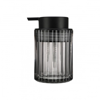 Ντισπένσερ Γυάλινο Μαύρο Alivio 300ml/7,8x12,5εκ. Estia 02-28817