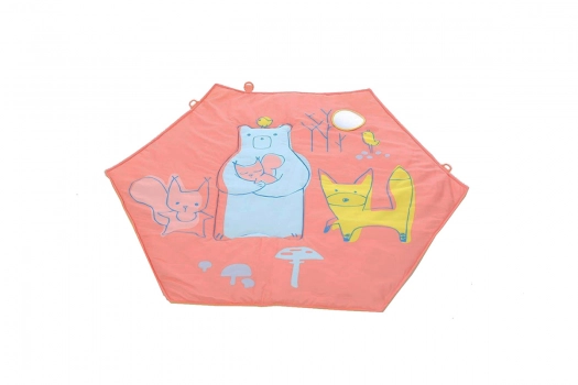 Χαλάκι Δραστηριοτήτων Με Υφές Forest 84x96εκ. Baby To Love BTL301784