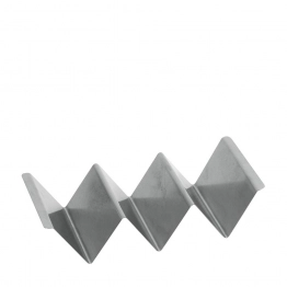 Σταντ Για Tacos Ανοξείδωτο 18/10 Ασημί Snow ESPIEL 21x10x4,7εκ. FEV136