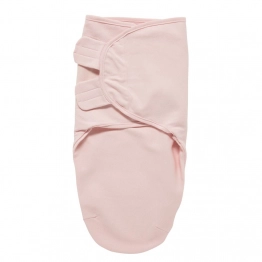 Υπνόσακος Βρεφικός Βαμβακερός 1.0Tog Ιδανικός Για Φάσκιωμα 0-3 Μηνών/50-62εκ. Swaddle Ροζ Meyco MEY-300002
