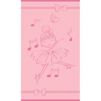 Πετσέτα Θαλάσσης Βαμβακερή Velour Pink 70x120εκ. Dancing Melinen 20004884