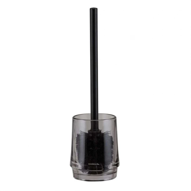 Πιγκάλ Τουαλέτας Γυαλινο 10,6x37,1εκ. Mood Grey Sealskin 800047