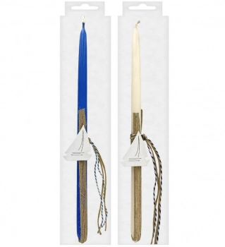 Λαμπάδα Καραβάκι Ξύλινο 33εκ. Bunny's 73-1916