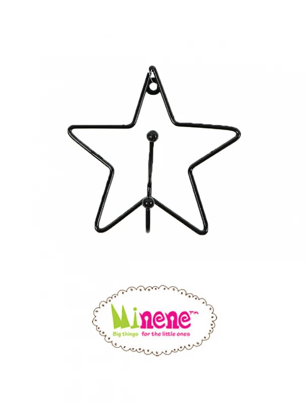 Κρεμάστρα Τοίχου Μεταλλική Αστερι Minene 18316011200OS
