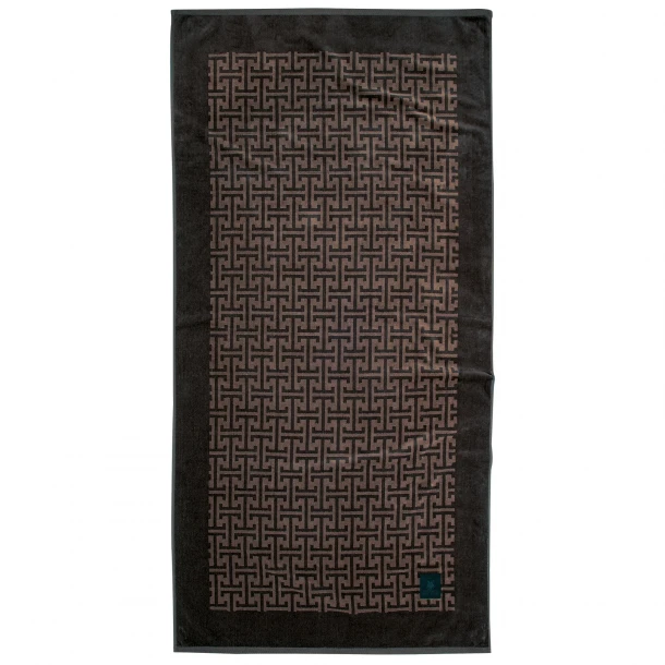 Πετσέτα Θαλάσσης Βαμβακερή 90x180εκ. Essential 4004 Καφέ Greenwich Polo Club