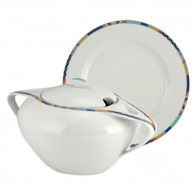 Σερβίτσιο Φαγητού Σετ 72τμχ Πορσελάνης Bianca WM Collection N1640/1421