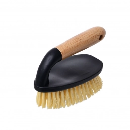 Βούρτσα Καθαρισμού Χειρός Bamboo Essentials Black 9,5x6,5x13εκ. Estia 04-14278