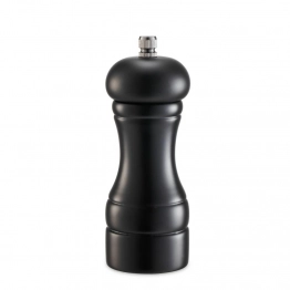 Μύλος Για Αλάτι-Πιπέρι Ξύλινος Μαύρος 5x5x12,5εκ. Oriana Ferelli CLG353613BK